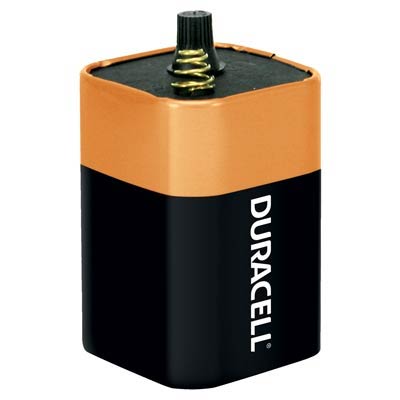 Duracell Coppertop 6V 6 Volt Lantern Alkaline Spring Top Battery - Main Image