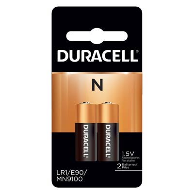 Duracell Coppertop 1.5V N, LR1 Alkaline Battery - 2 Pack