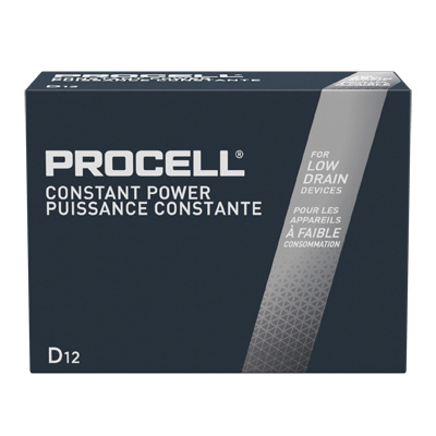 Duracell Constant 1.5V D, LR20 Alkaline Battery - 12 Pack