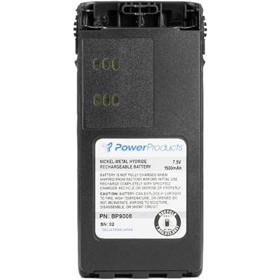 Power Products 7.5V High Capacity NiMH Battery for Motorola Pro 5150 Two Way Radio