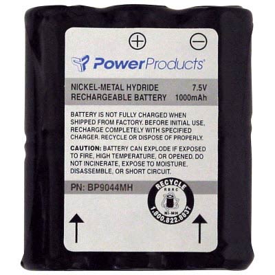 Power Products 7.5V High Capacity NiMH Battery for Spirit SV52 Two Way Radio