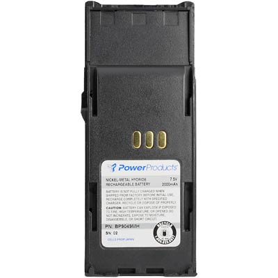 Power Products 7.5V High Capacity NiMH Battery for Motorola Radius P50 Two Way Radio