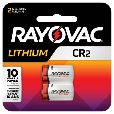 Rayovac 3V CR2 Lithium Battery - 2 Pack - Main Image