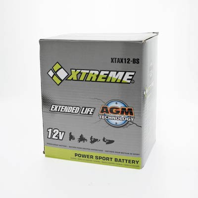 Xtreme 12-BS 12V 185CCA AGM Powersport Battery - CYLA12BSXTA At ...