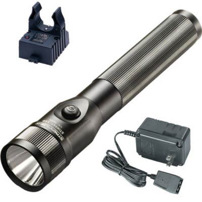 Streamlight Stinger 425 Lumen Rechargeable Flashlight with 120V AC Charger and Holder - STR75711
