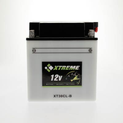 Xtreme High Performance 30CL-B 12V 330CCA Flooded Powersport Battery - Main Image