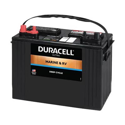 Duracell Ultra BCI Group 27M 12V 90AH 575CCA Flooded Deep Cycle Marine & RV Battery - Main Image