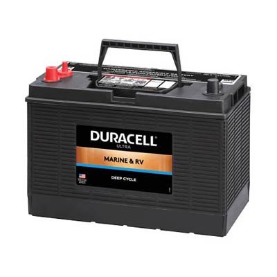 Duracell Ultra BCI Group 31M 12V 105AH 650CCA Flooded Deep Cycle Marine & RV Battery