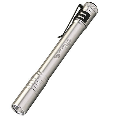 Streamlight Stylus Pro 350 Lumen AAA Pen Light - Silver - STR66121