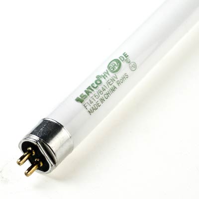 Satco 14W T5 22 Inch Cool White 2 Pin Fluorescent Tube Light Bulb - FLO10339