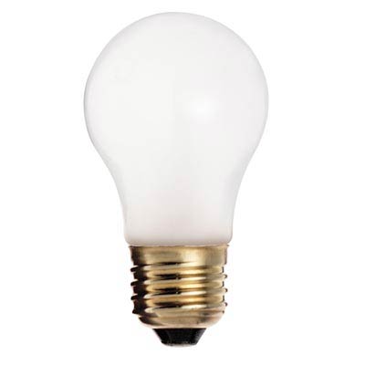 Satco 15W E26 A15 Frosted Incandescent Bulb - 2 Pack - INC10082