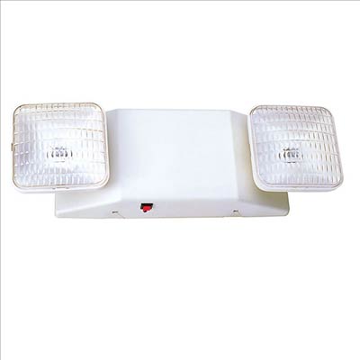 Dual Lamp Adjustable Emergency Light Fixture - Main Image