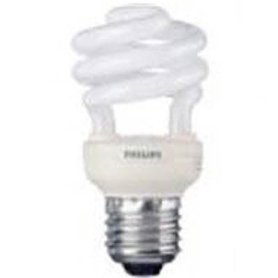 13W 230V Soft White Spiral CFL Bulb - Main Image