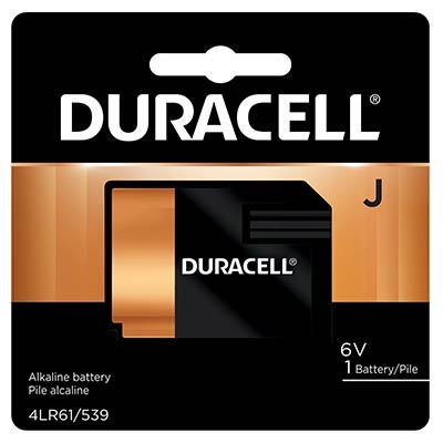 Duracell Coppertop 6V Alkaline J Cell Battery - 1 Pack - Main Image