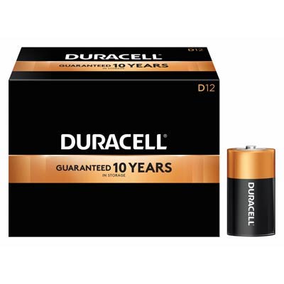Duracell Coppertop 1.5V D, LR20 Alkaline Battery - 12 Pack - Main Image