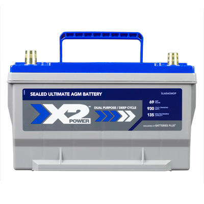 X2Power Premium AGM 930CCA BCI Group 65 Car and Truck Battery