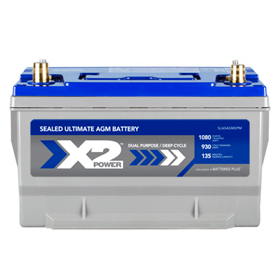 X2Power BCI Group 65 12V 69AH 930CCA AGM Deep Cycle Marine & RV Battery