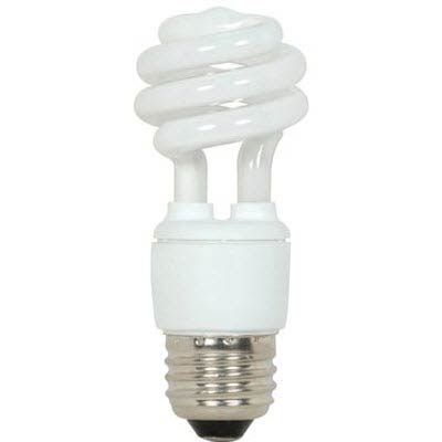 Satco 9W Spiral Cool White CFL Bulb - CFL10463