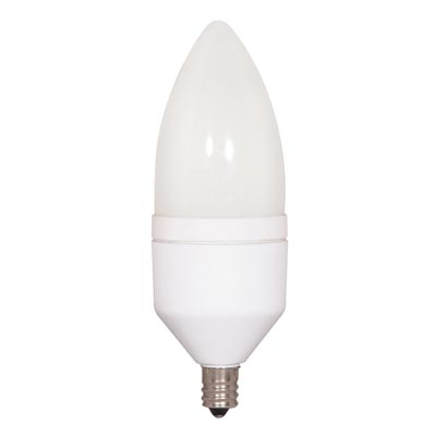 7W Bomb Shape Daylight CFL Bulb - Main Image