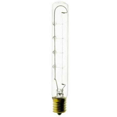 40W T6.5 Clear (Transparent) 130V Light Bulb - INC10439