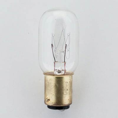 Satco BA15D T7 Clear Incandescent Miniature Bulb - 1 Pack