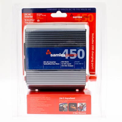 Samlex 450 Watt Modified Sine Wave DC to AC Power Inverter