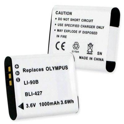 Olympus SH-60 Digital Camera Replacement Battery - CAM10646