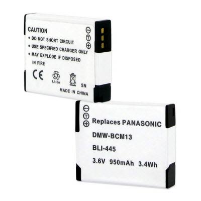 Panasonic 3.7V 1045mAh Digital Camera Replacement Battery - CAM10670