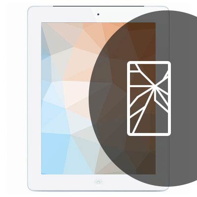 Apple iPad 2 Digitizer Screen Repair - White - Main Image