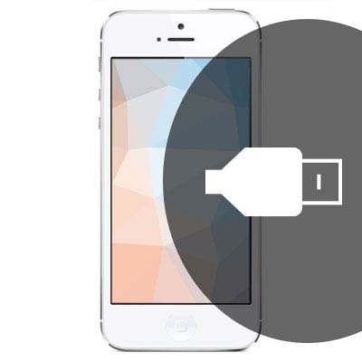 Apple iPhone 5 Charge Port Repair - White - Main Image