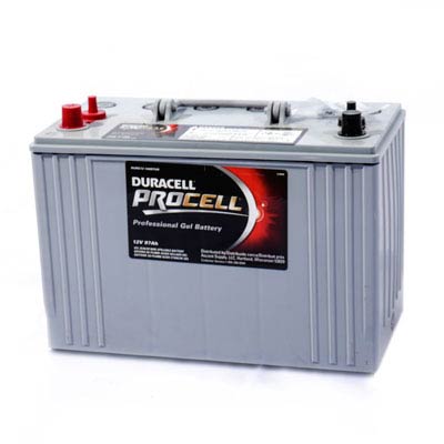 Duracell ProCell 12V 97AH GEL SLA Battery with DT Terminals - Main Image