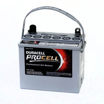 Duracell ProCell 12V 31AH GEL SLA Battery with J Terminals - Main Image