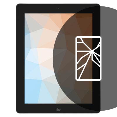 Apple iPad 2 Digitizer Screen Repair - Black - Main Image