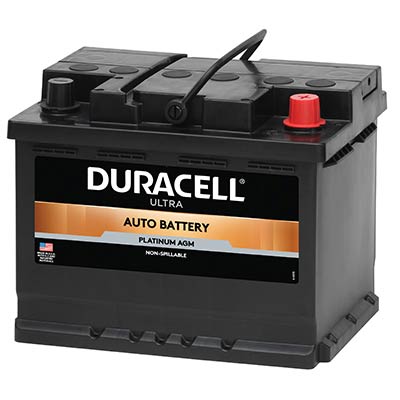 Duracell Ultra Platinum AGM 600CCA BCI Group 47 Heavy Duty Battery - Main Image