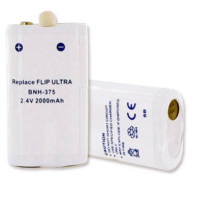 Flip Video 2.4V 2000mAh Digital Camcorder Replacement Battery - Main Image