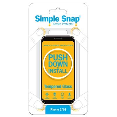 Simple Snap Apple iPhone 6 Screen Protector - Main Image