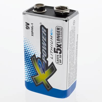 X2Power 9V 9V, 6LR61 Lithium Battery - 10 Pack