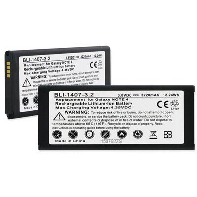 Samsung Galaxy Note 4 / SM-N910W8 (North America) Cell Phone Replacement Battery - CEL11544