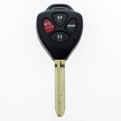 Four Button Key Fob Replacement Combo Key Remote for Toyota Vehicles - FOB10048