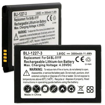 LG G4 / VS986 / VS986LD (Verizon) Cell Phone Replacement Battery
