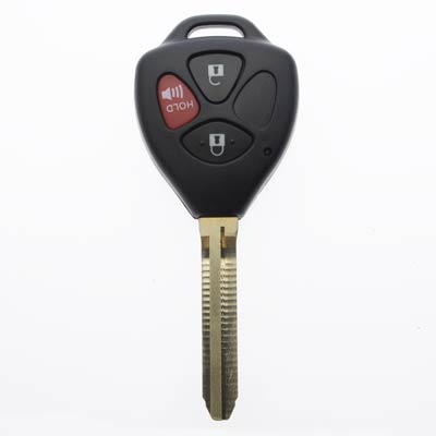 Three Button Key Fob Replacement Combo Key Remote for Toyota Vehicles - FOB10127