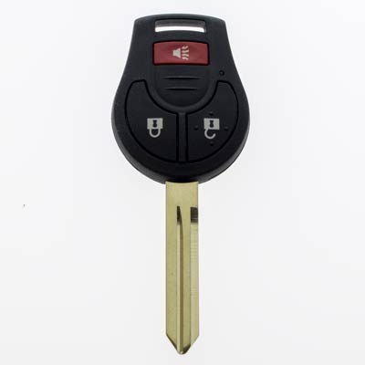 Three Button Key Fob Replacement Combo Key Remote For Nissan Vehicles - FOB10847