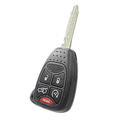 Five Button Key Fob Replacement Combo Key For Dodge Vehicles - FOB11117