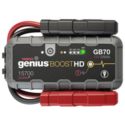 NOCO GB70 Genius Boost HD 12V 2000A LITHIUM JUMP START