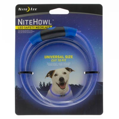 Nite Ize NiteHowl Blue LED Safety Necklace NHO-03-R3