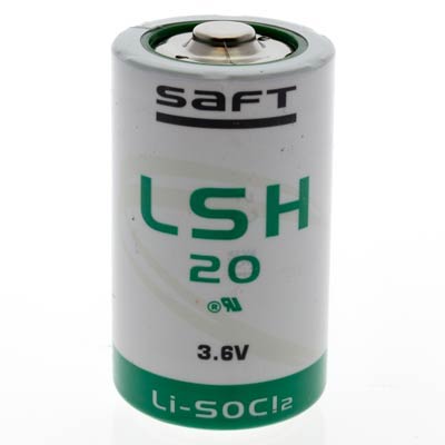 Saft 3.6V D, LR20 Lithium Battery - LITHLSH20BA