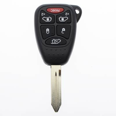 Six Button Combo Key Replacement Remote for Chrysler Vehicles