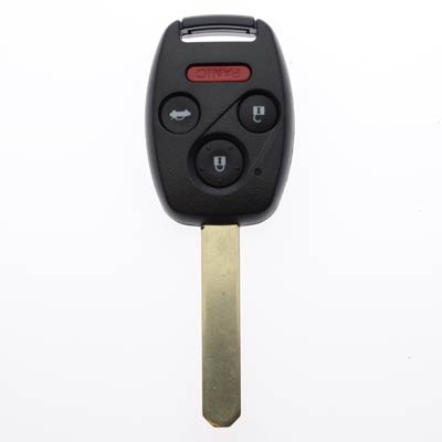 Four Button Key Fob Replacement Combo Key For Honda Vehicles - Main Image
