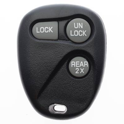 Three Button Key Fob Replacement Remote For Chevrolet and GMC Vehicles - Main Image