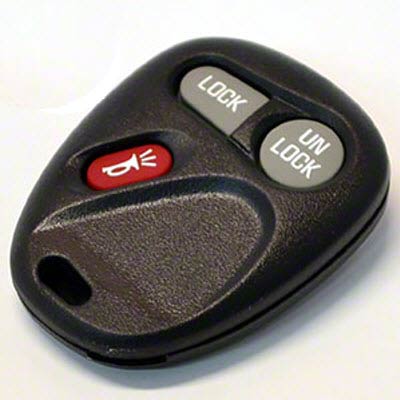 Three Button Key Fob Replacement Remote For Chevrolet and GMC Vehicles